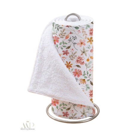 Panneau essuie-tout lavable à coudre – Motif Rêverie Botanique – Lot de 5, 10 ou 15 feuilles