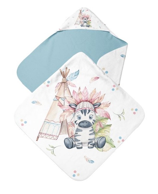 Coupon cape de bain Zèbre...