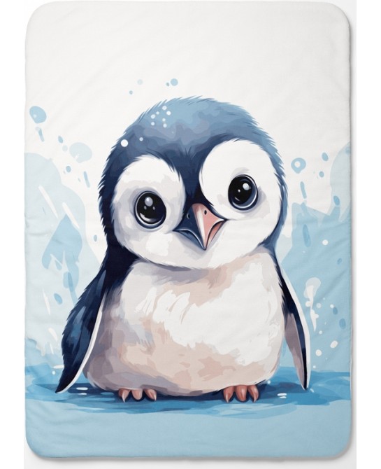 Panneau pour couverture à réaliser soi-même 70x95 Pingouin - Certifié  Oeko-Tex®