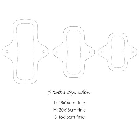 Coupon Oranges pour la Création de Serviettes Hygiéniques Lavables de Qualité Oeko-Tex