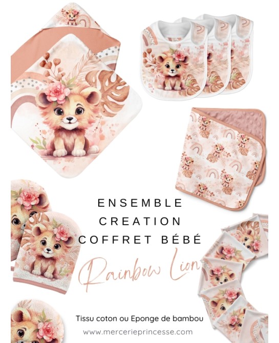 Ensemble  Rainbow Lion pour...