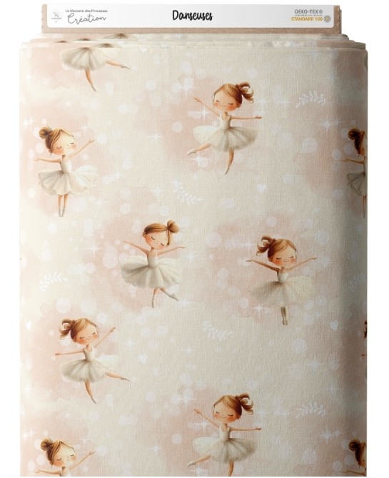 Tissu au mètre Danseuses,...