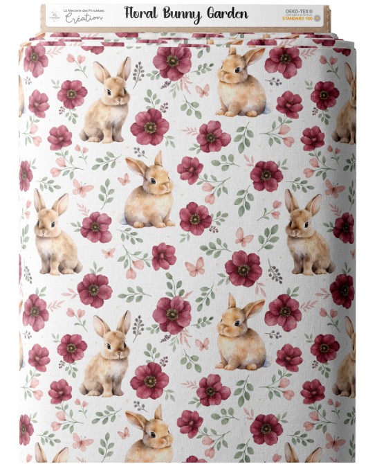 Tissu coton imprimé pour...