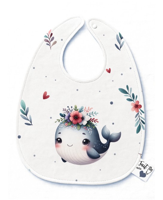 Panneau Bavoir Baleine –...