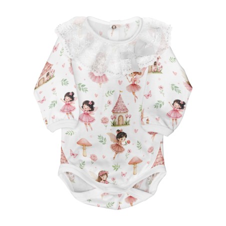 Tissu coton imprimé pour enfants Fairy Garden - Certifié Oeko-Tex®