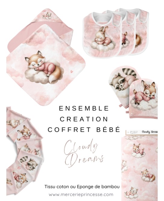 Ensemble Cloudy Dreams Pink...