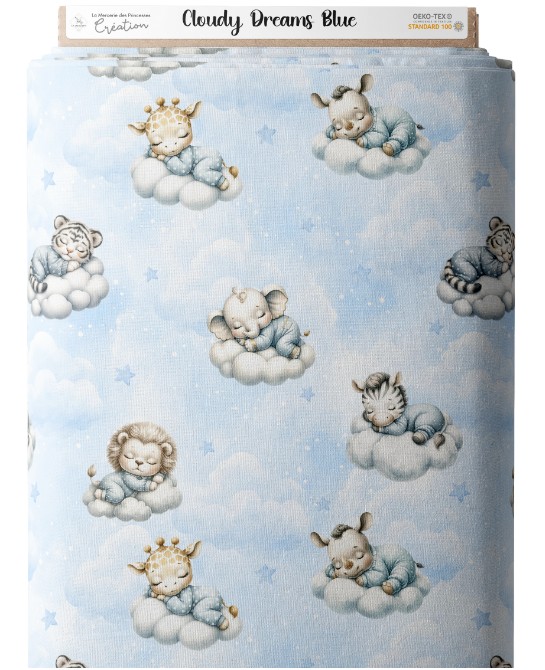 Tissu coton imprimé pour...