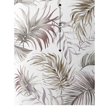 Tissu coton imprimé Feuillages - Certifié Oeko-Tex®