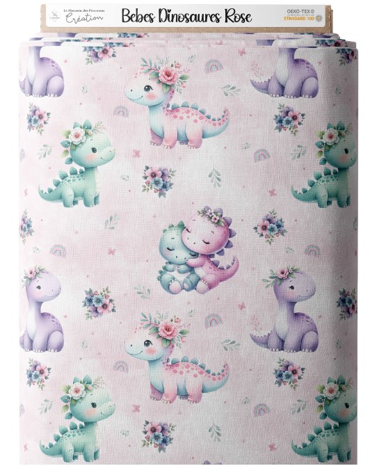 Tissu coton imprimé pour...