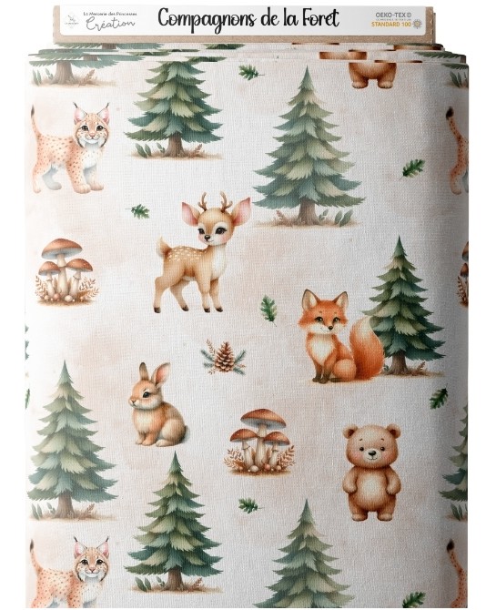 Tissu "Compagnons de la...