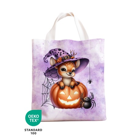 Panneau Sac à Bonbon Faon d'Halloween Oeko-Tex®