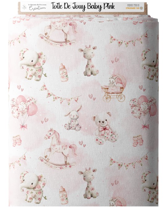 Tissu Toile De Jouy Baby...