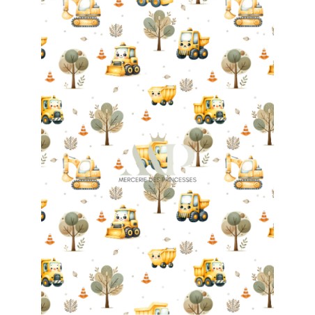 Tissu Construction enfant Oeko-Tex®