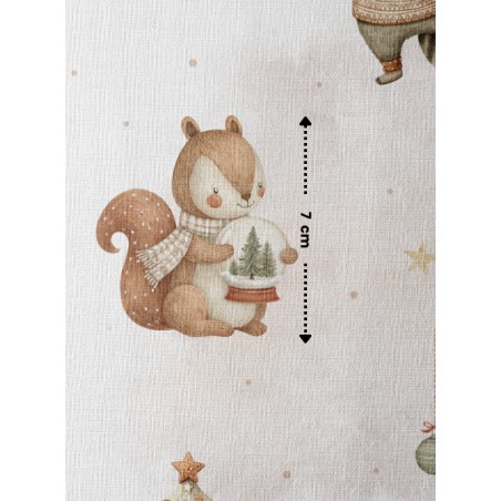 Tissu Christmas Vintage enfant Oeko-Tex®