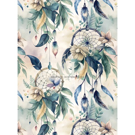 Tissu Dreamcatcher Floral Oeko-Tex®