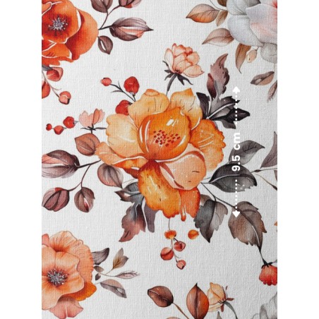 Tissu Terra di Fiori Oeko-Tex®