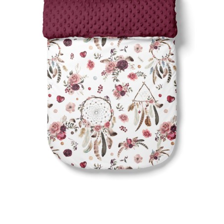 Tissu Attrape Rêve Bordeaux Oeko-Tex®