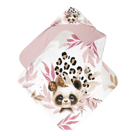 Coupon couture cape de bain bébé + 8 lingettes lavables – Oeko-Tex – kit couture facile, cadeau naissance