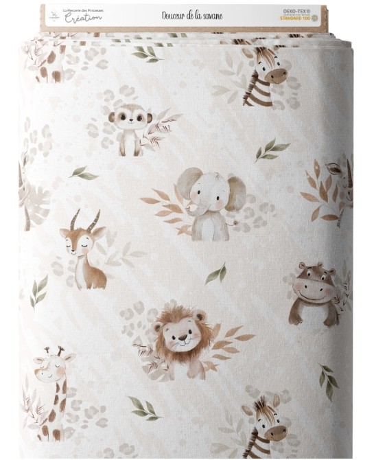 Tissu coton Douceur de la...