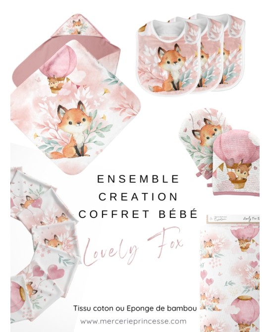 Ensemble Lovely Fox Rose...