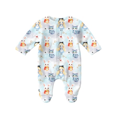 Tissu coton imprimé pour enfants Pays des Rêves - Certifié Oeko-Tex®