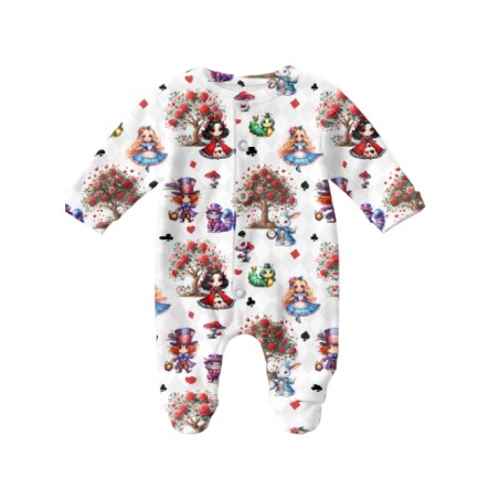 Tissu coton imprimé pour enfants Pays des Merveilles - Certifié Oeko-Tex®