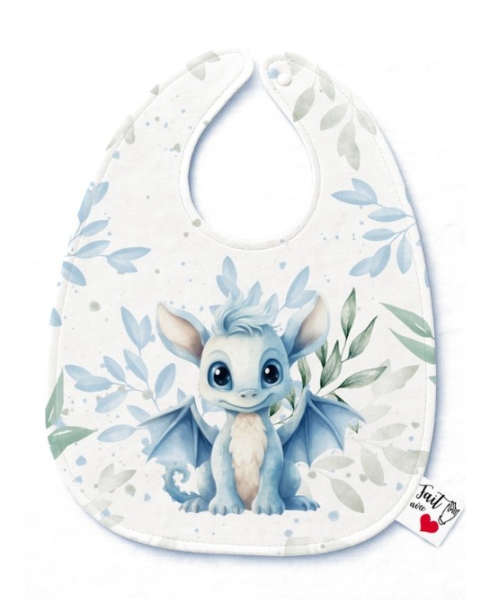 Panneau Bavoir Dragon Bleu...