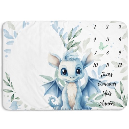 Tapis étape Dragon Bleu et Vert