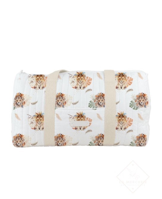 Panneau de tissu “Lion...