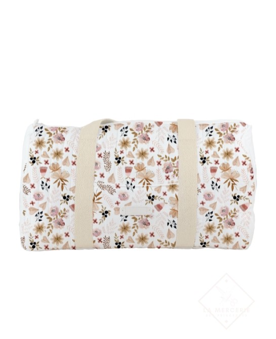 Panneau de tissu “Fleurs...