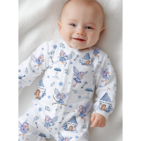 Tissu coton imprimé pour enfants Winter Fairy - Certifié Oeko-Tex®