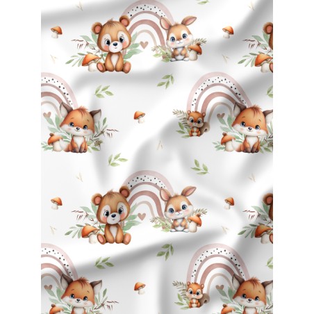 Tissu Tendre Forêt enfant Oeko-Tex®