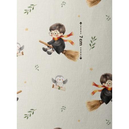 Tissu Petit Sorcier enfant Oeko-Tex®