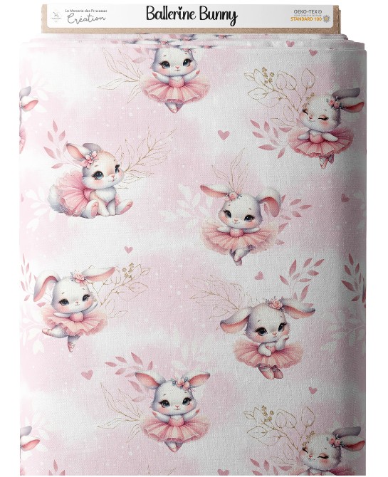 Tissu coton imprimé pour...