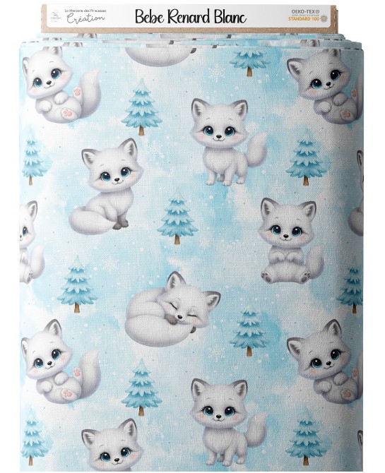 Tissu coton imprimé pour...