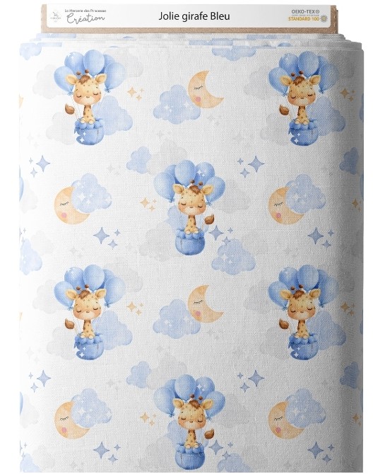 Tissu coton imprimé pour...