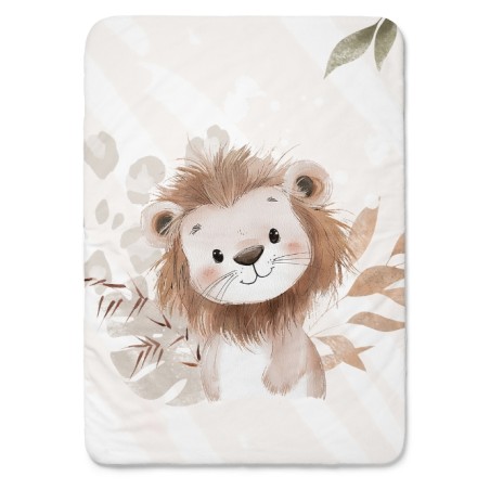 Panneau Douceur de la Savane pour couverture à réaliser soi-même- Certifié Oeko-Tex®