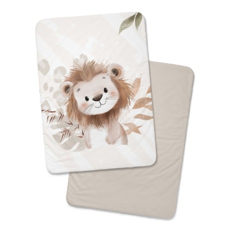 Panneau Douceur de la Savane pour couverture à réaliser soi-même- Certifié Oeko-Tex®