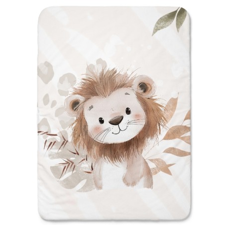 Panneau Douceur de la Savane pour couverture à réaliser soi-même- Certifié Oeko-Tex®