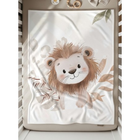 Panneau Douceur de la Savane pour couverture à réaliser soi-même- Certifié Oeko-Tex®