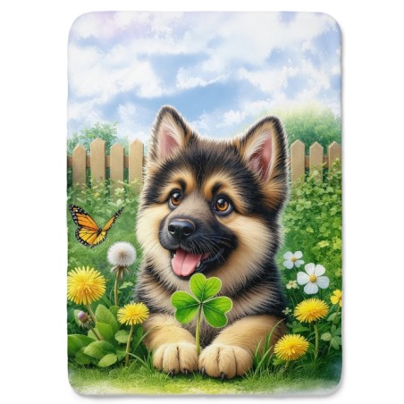 Coupon couverture Petit Berger – Oeko-Tex – 75x100, 100x150 ou 150x200 cm – couture facile, cadeau naissance