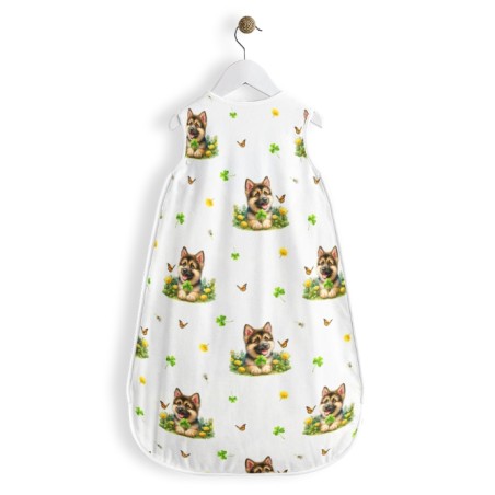 Coupon gigoteuse Petit Berger – tissu coton Oeko-Tex – kit couture facile, cadeau naissance, couture DIY