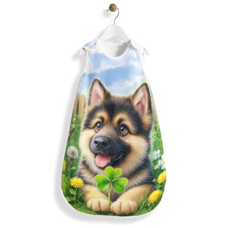 Coupon gigoteuse Petit Berger – tissu coton Oeko-Tex – kit couture facile, cadeau naissance, couture DIY