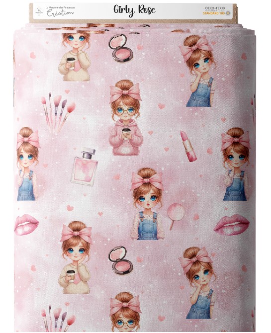 Tissu coton imprimé pour...