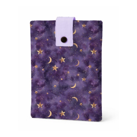 Tissu coton imprimé Nuit Etoilée - Certifié Oeko-Tex®