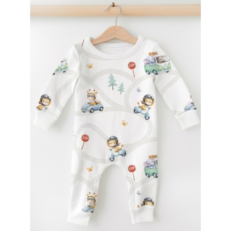 Tissu "Sur la route" - Certifié Oeko-Tex®