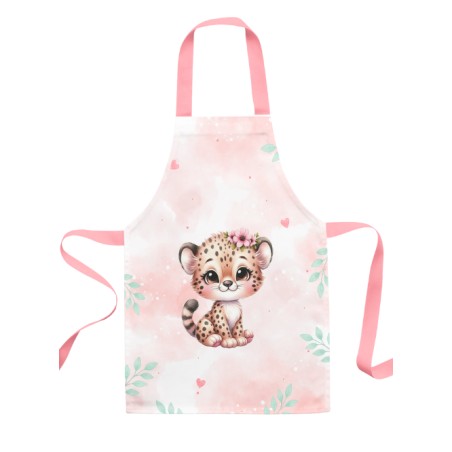 Panneau Tablier Enfant Bébé Guépard