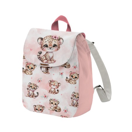 Panneau pour Sac à Dos maternelle Enfant Bébé Guépard à réaliser soi-même