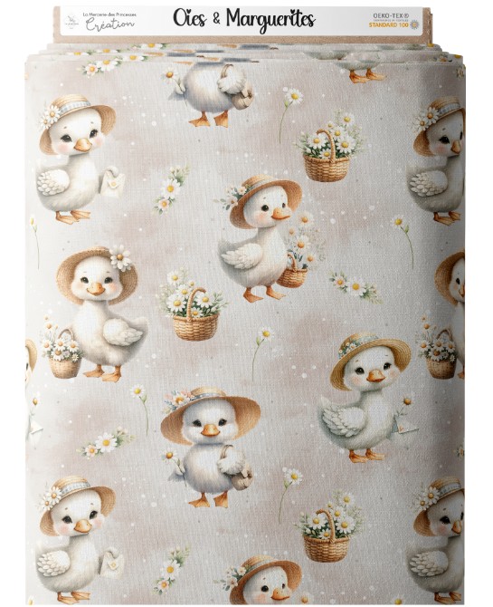 Tissu coton imprimé pour...