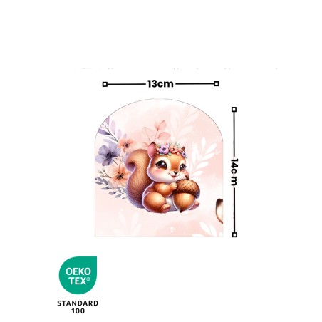 Coupon pour 5 Gants de toilette pour bébé à réaliser soi-même Enchanted Forest Coton Oeko-Tex